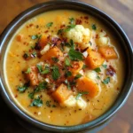 Sweet Potato & Cauliflower Chowder