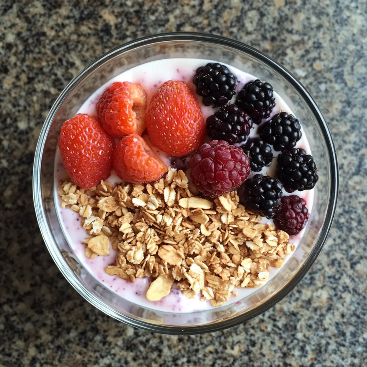 Berry Yogurt Crunch Snack Recipe