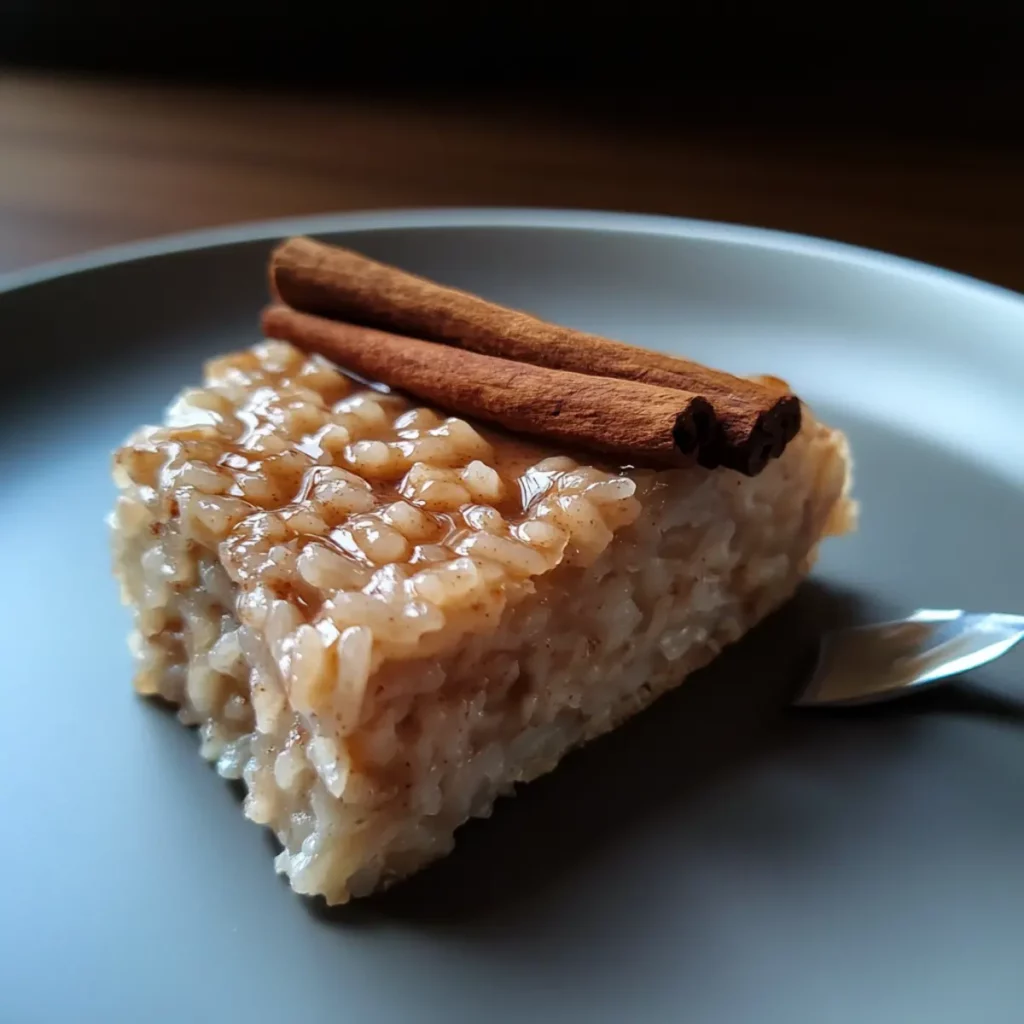 Christmas Cinnamon Rice Slice