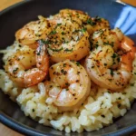 Garlic Butter Shrimp and Rice Recipe