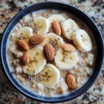 Banana Almond Overnight Oats