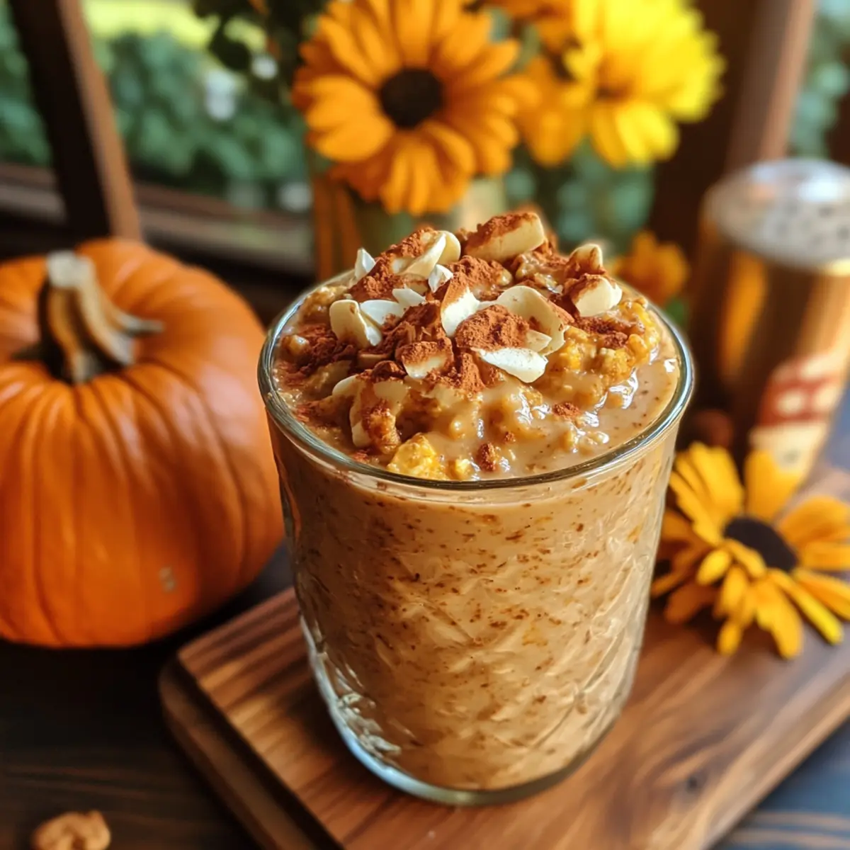 Pumpkin Spice Overnight Oats