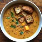 Roasted Butternut Squash and Lentil Soup Recipe