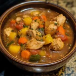 Crockpot Chicken Vegetable Stew Recipe
