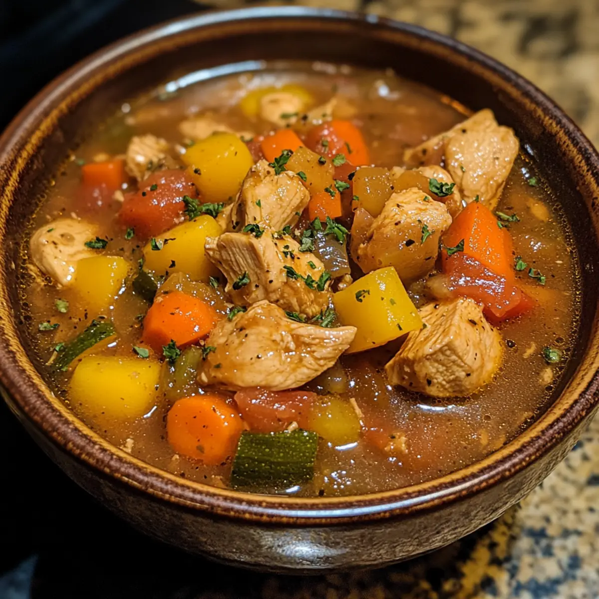 Crockpot Chicken Vegetable Stew Recipe