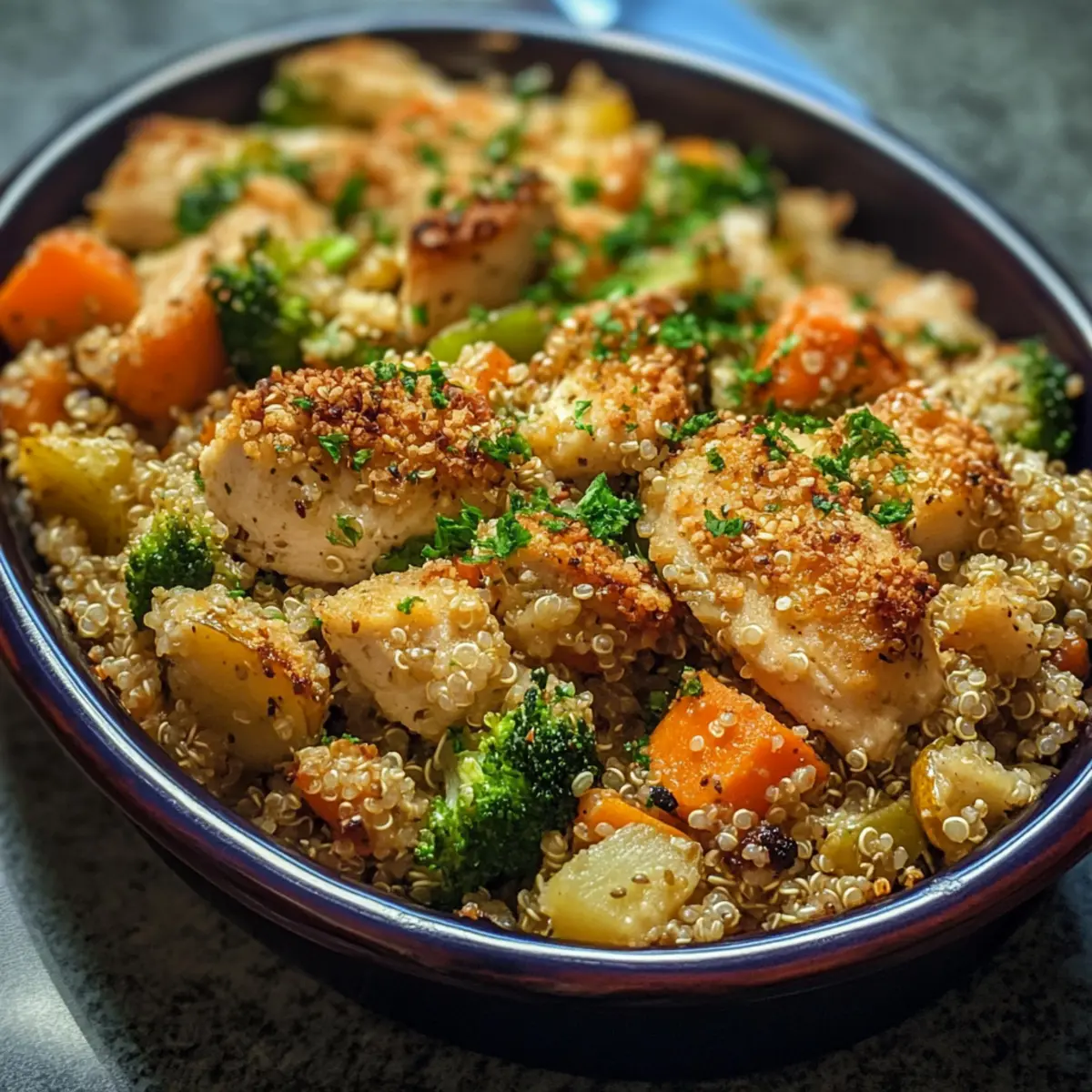 Chicken and Vegetable Quinoa Bake Recipe