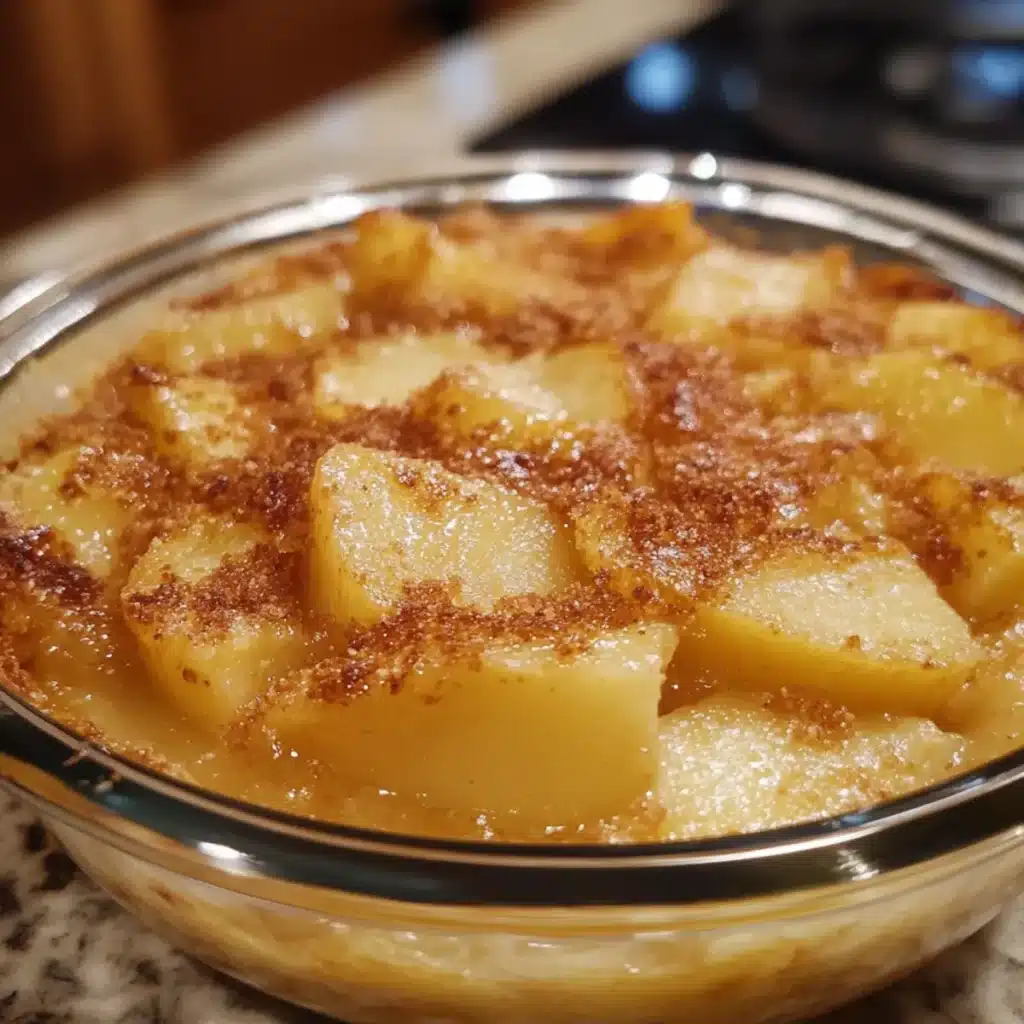 Christmas Baked Apple Semolina