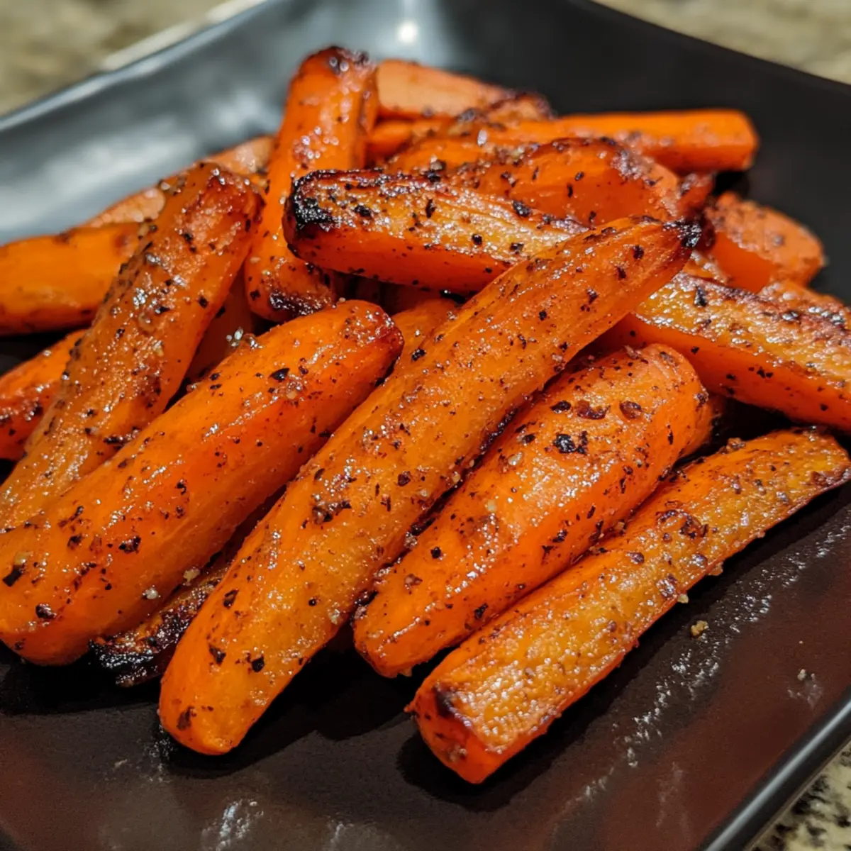 Maple Roasted Carrots (Non-Almond)