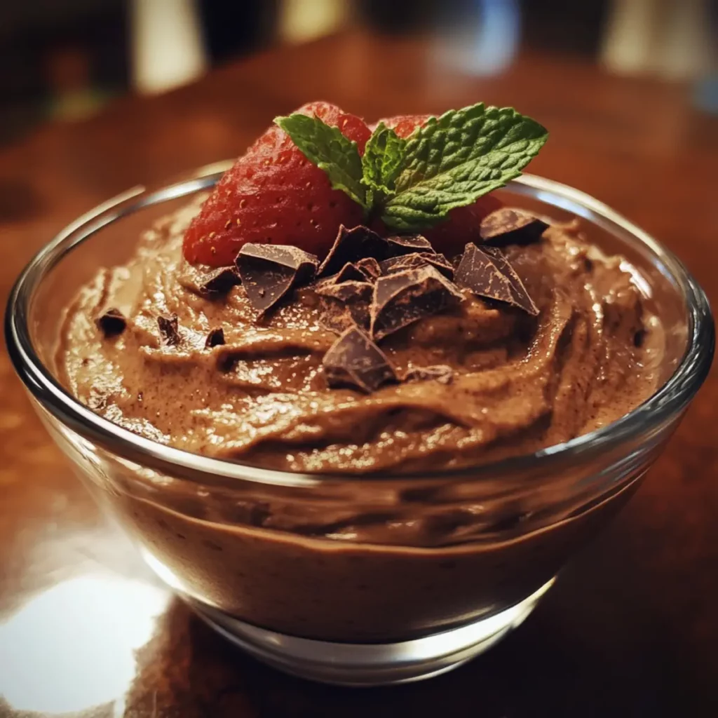 Avocado Chocolate Mousse