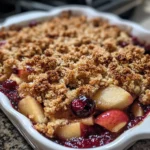 Festive Cranberry Apple Crisp