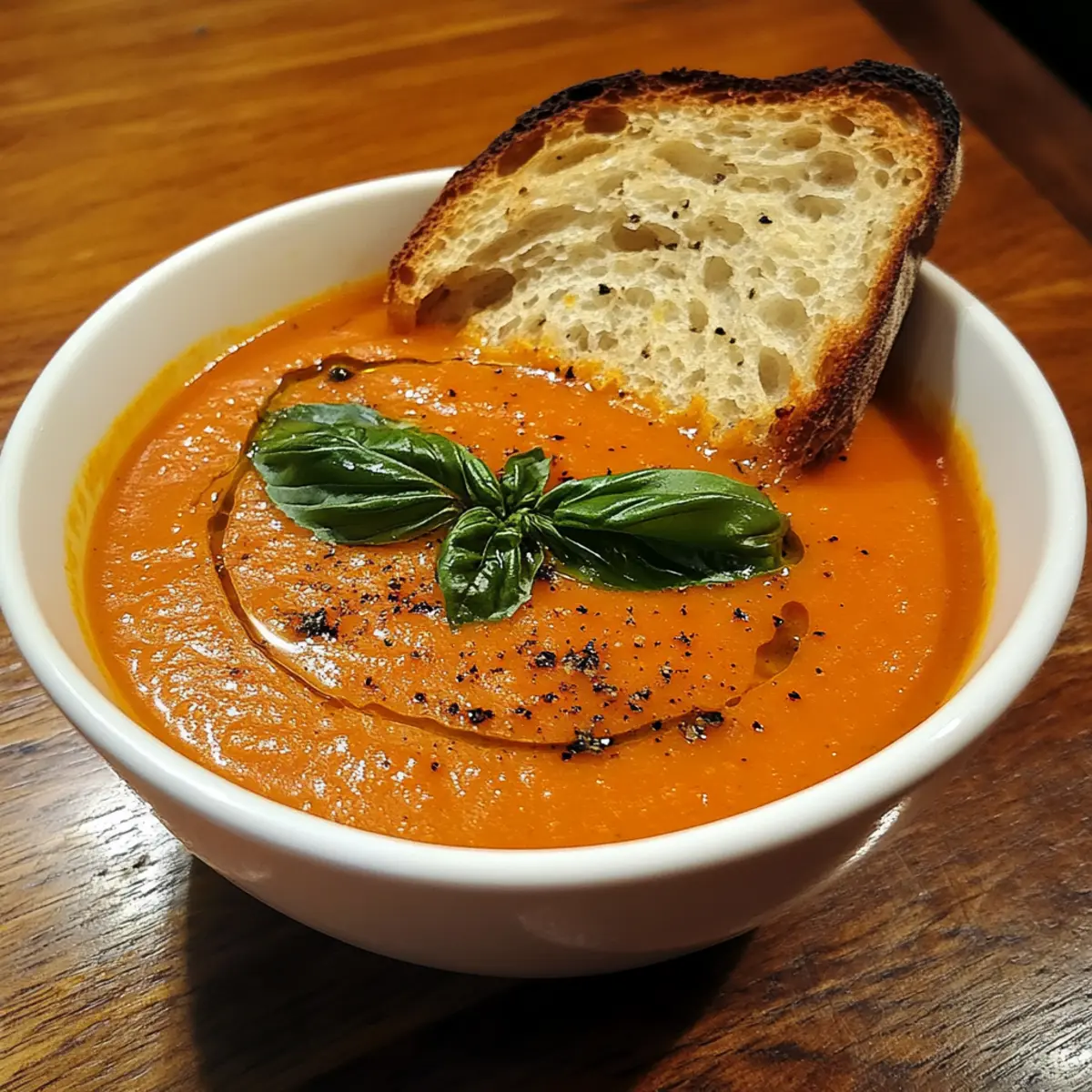Creamy Tomato Basil Soup