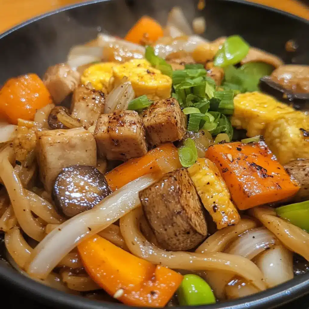 Japanese Vegetable Yaki Udon