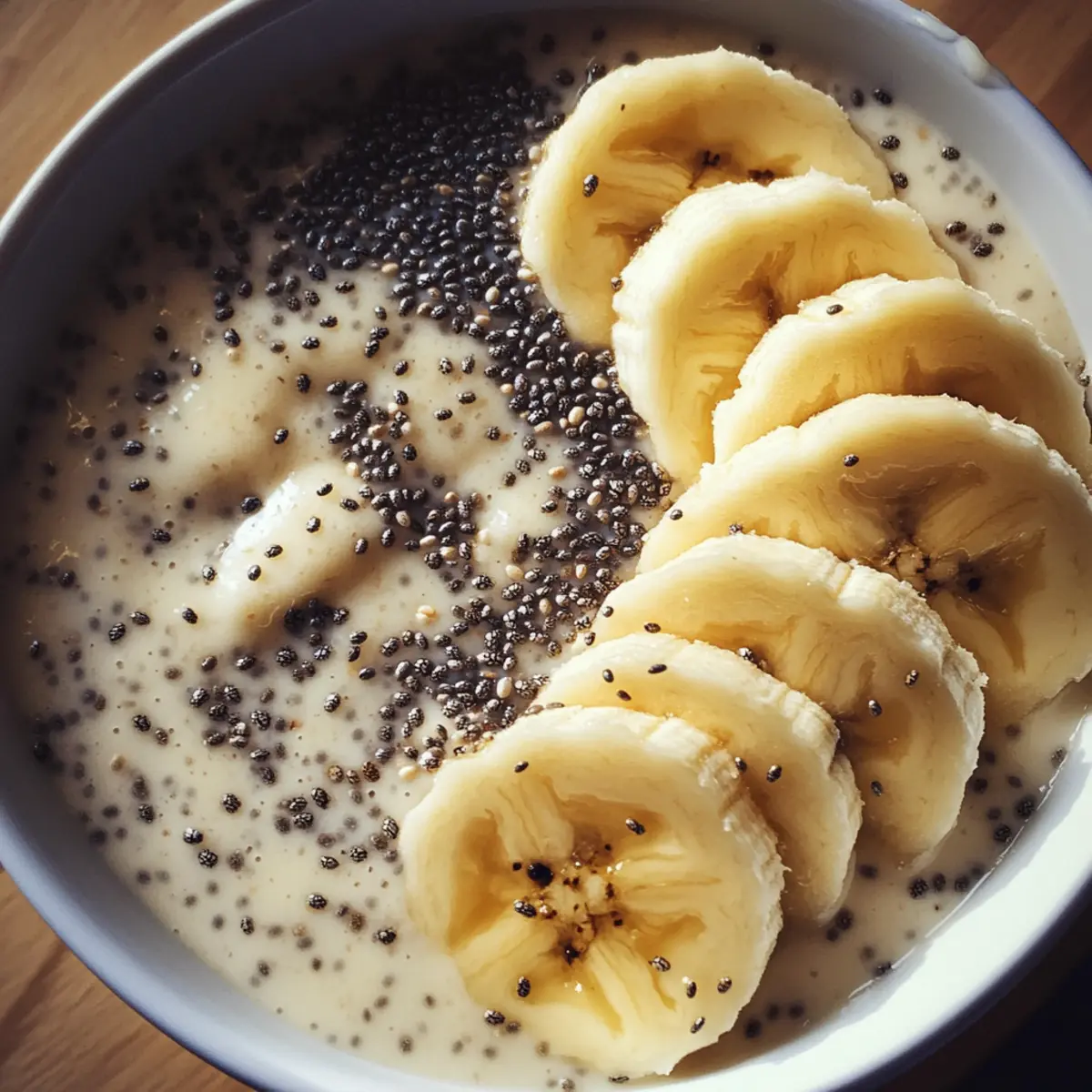 Healthy Banana Chia Breakfast
