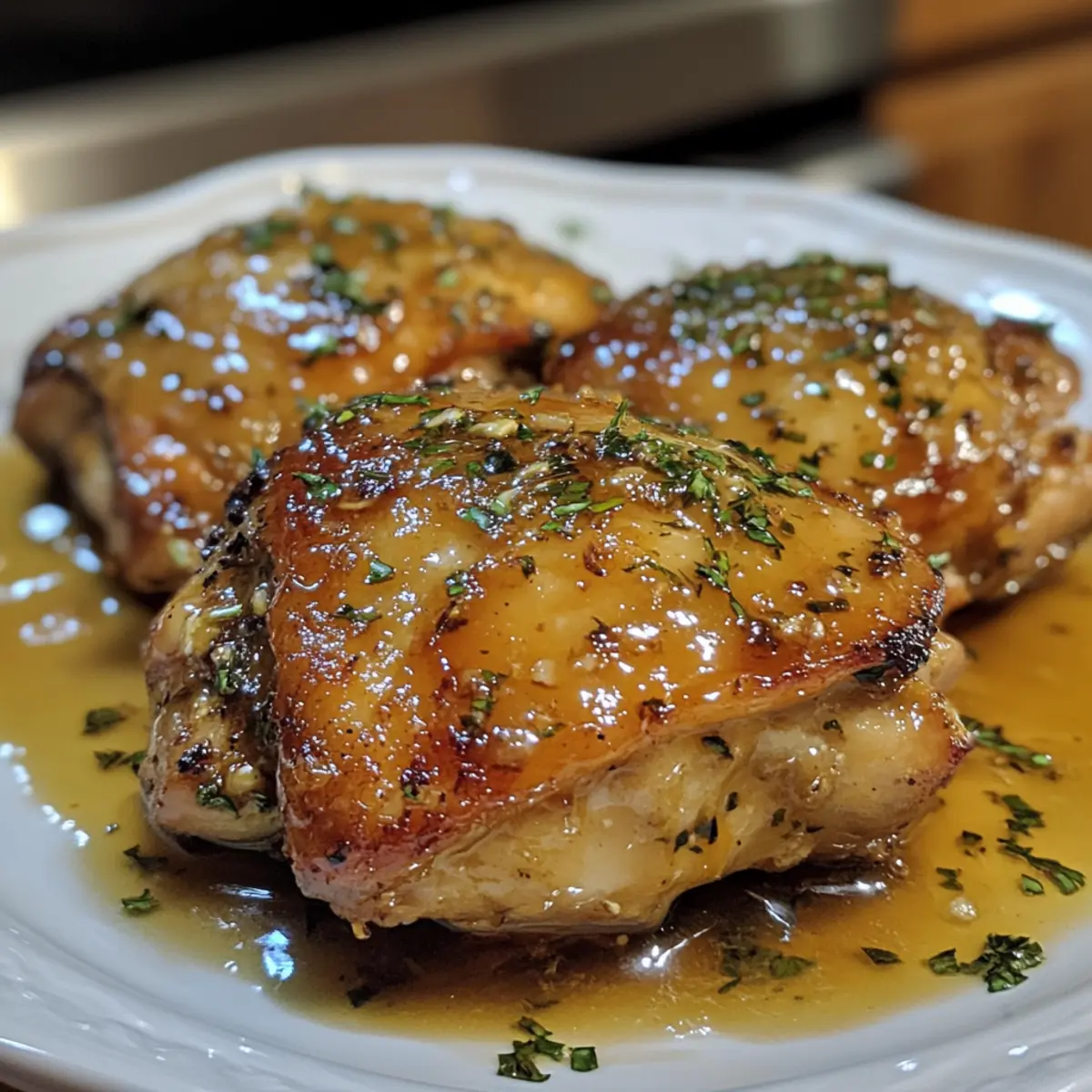 Honey Mustard Chicken Thighs Recipe