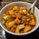Crockpot Butternut Squash & Apple Stew