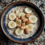 Banana Almond Overnight Oats