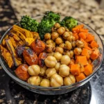 Roasted Veggie & Chickpea Bowl