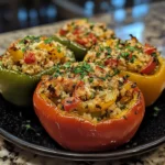 Mediterranean Stuffed Bell Peppers Recipe