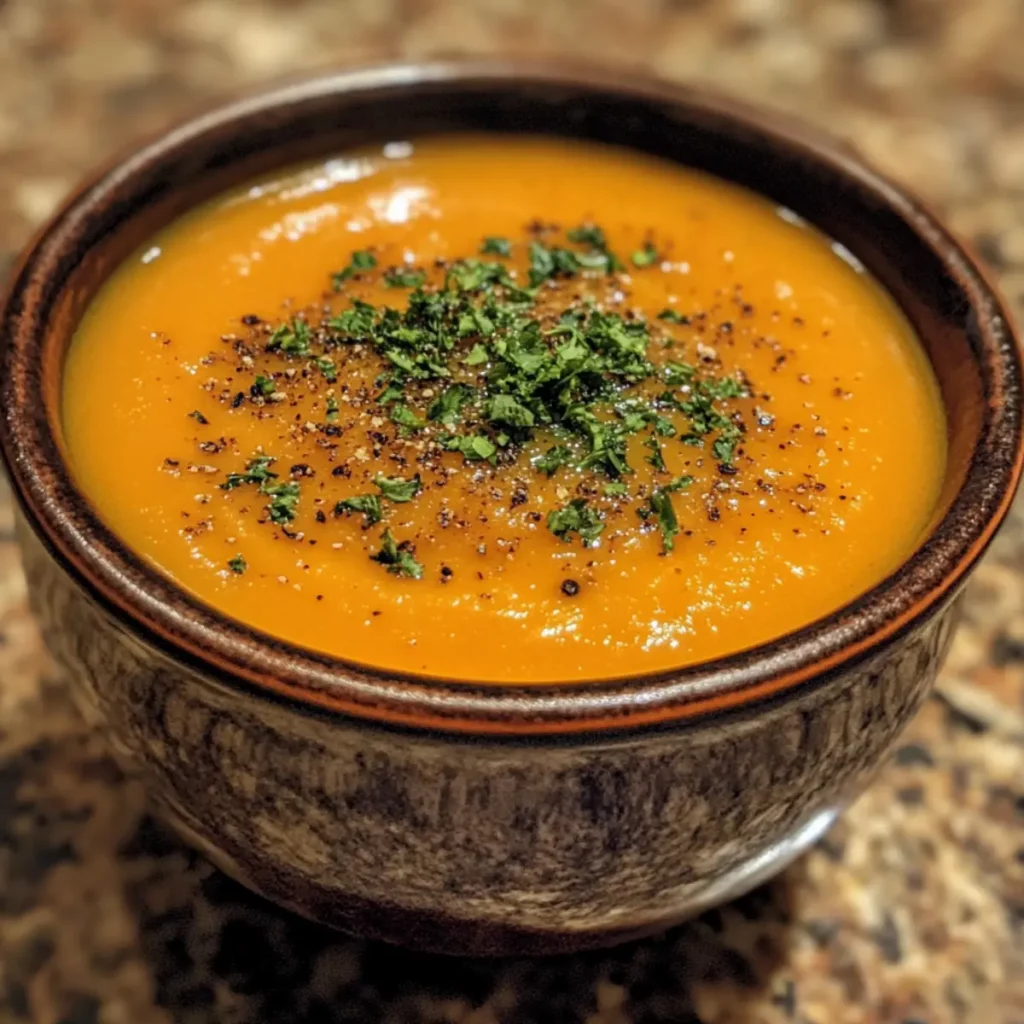 Sweet Potato Carrot Soup
