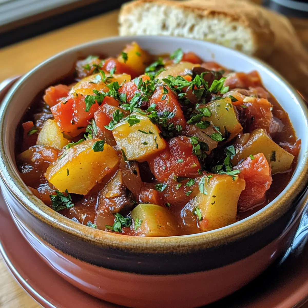 Slow Cooker Ratatouille Stew
