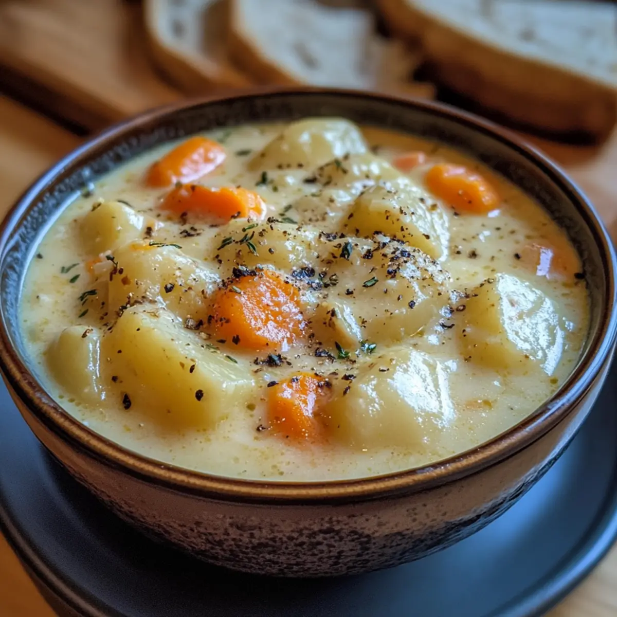 Comforting Potato & Carrot Chowder