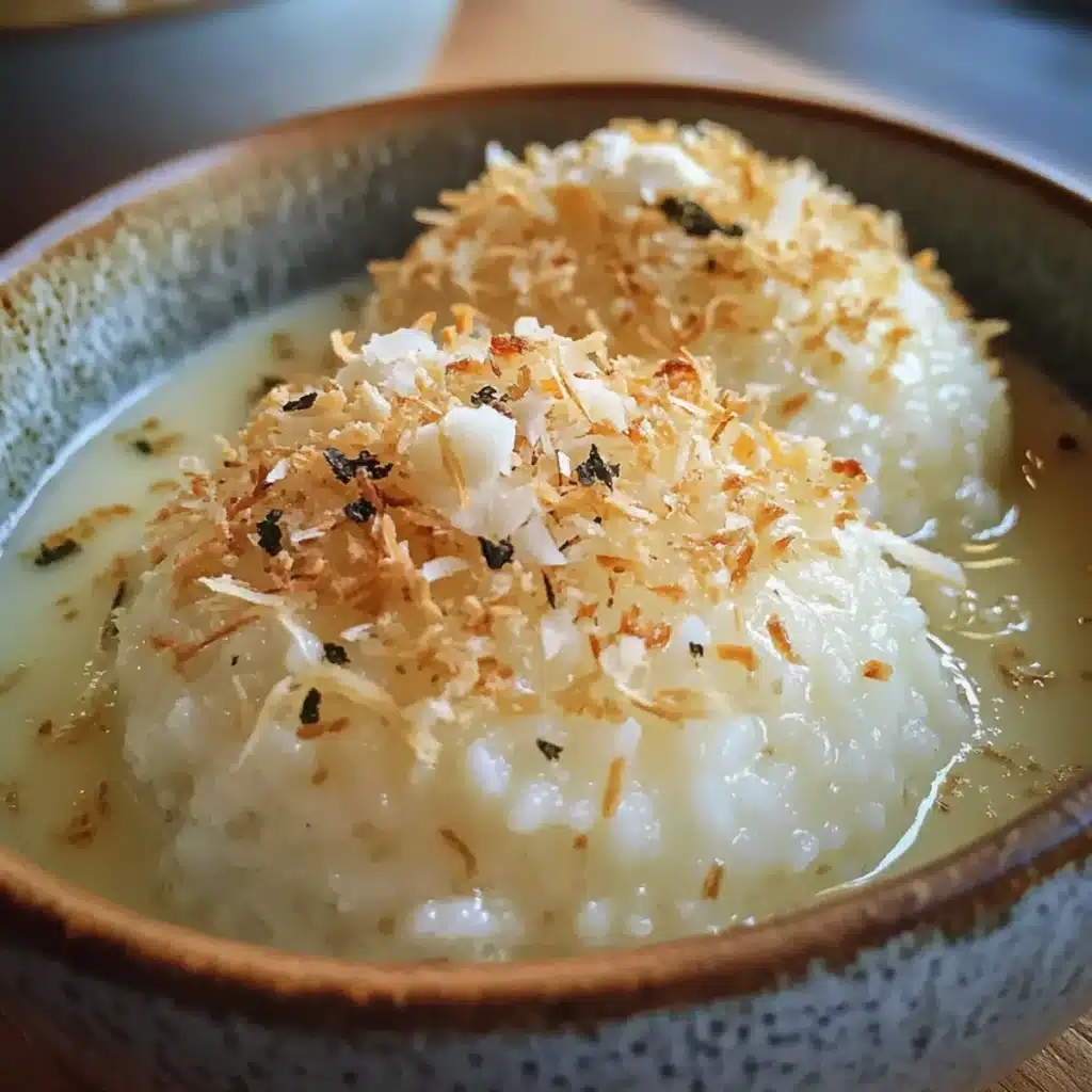 Healthy Coconut Milk Rice Dessert