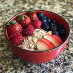 Healthy Berry Oatmeal Recipe