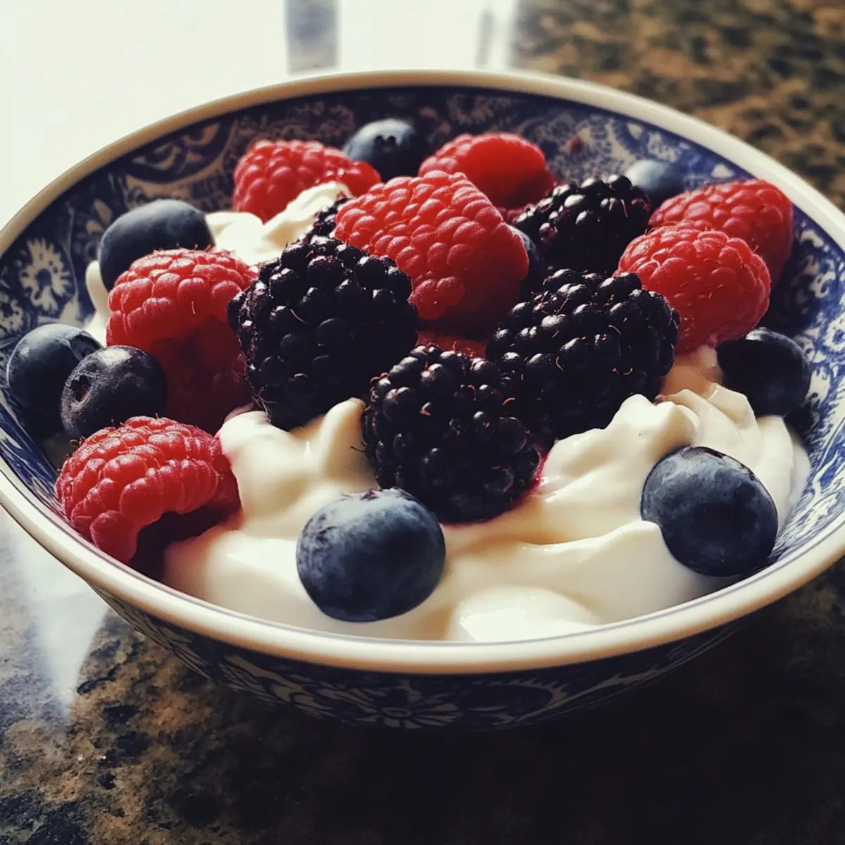 Greek Yogurt Berry Dessert Recipe