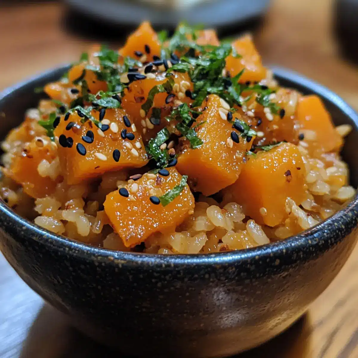 Crockpot Sweet Potato Rice Bowl