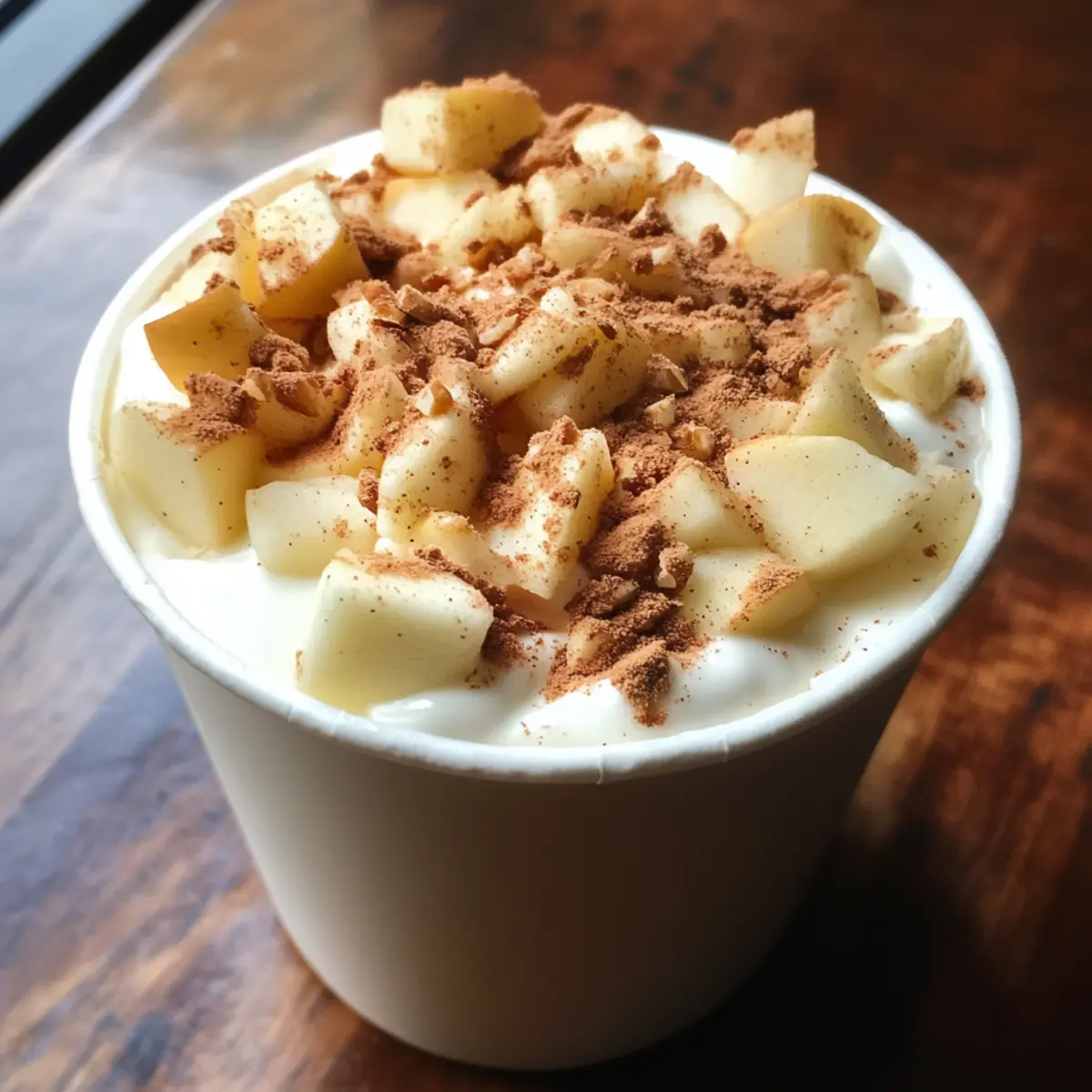 Apple Cinnamon Yogurt Cup