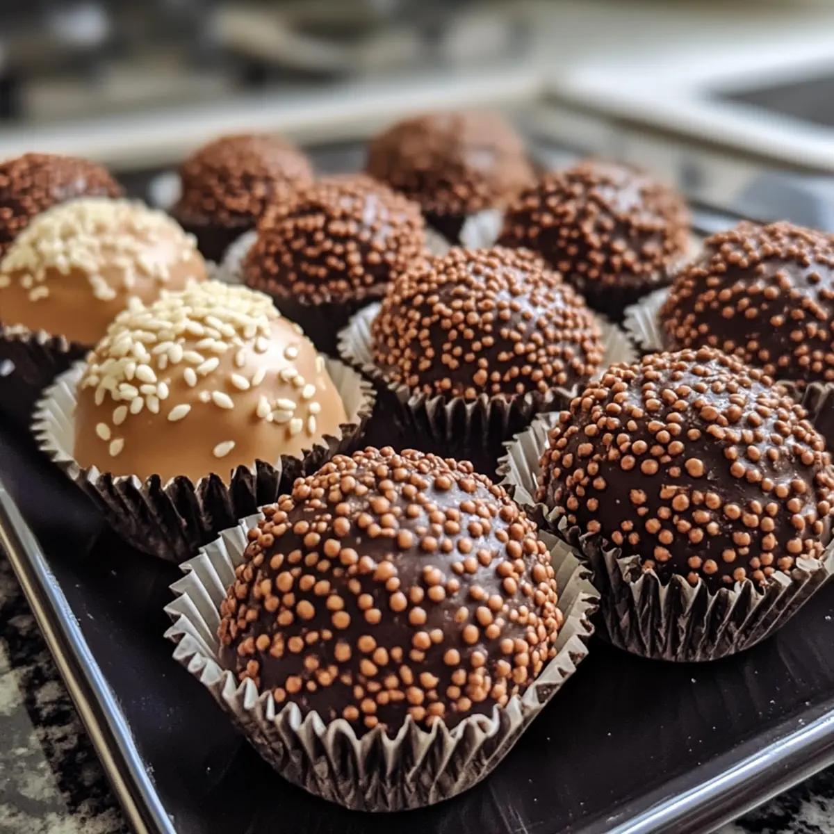 Irresistible Brazilian Brigadeiro Truffles (No Alcohol) Recipe