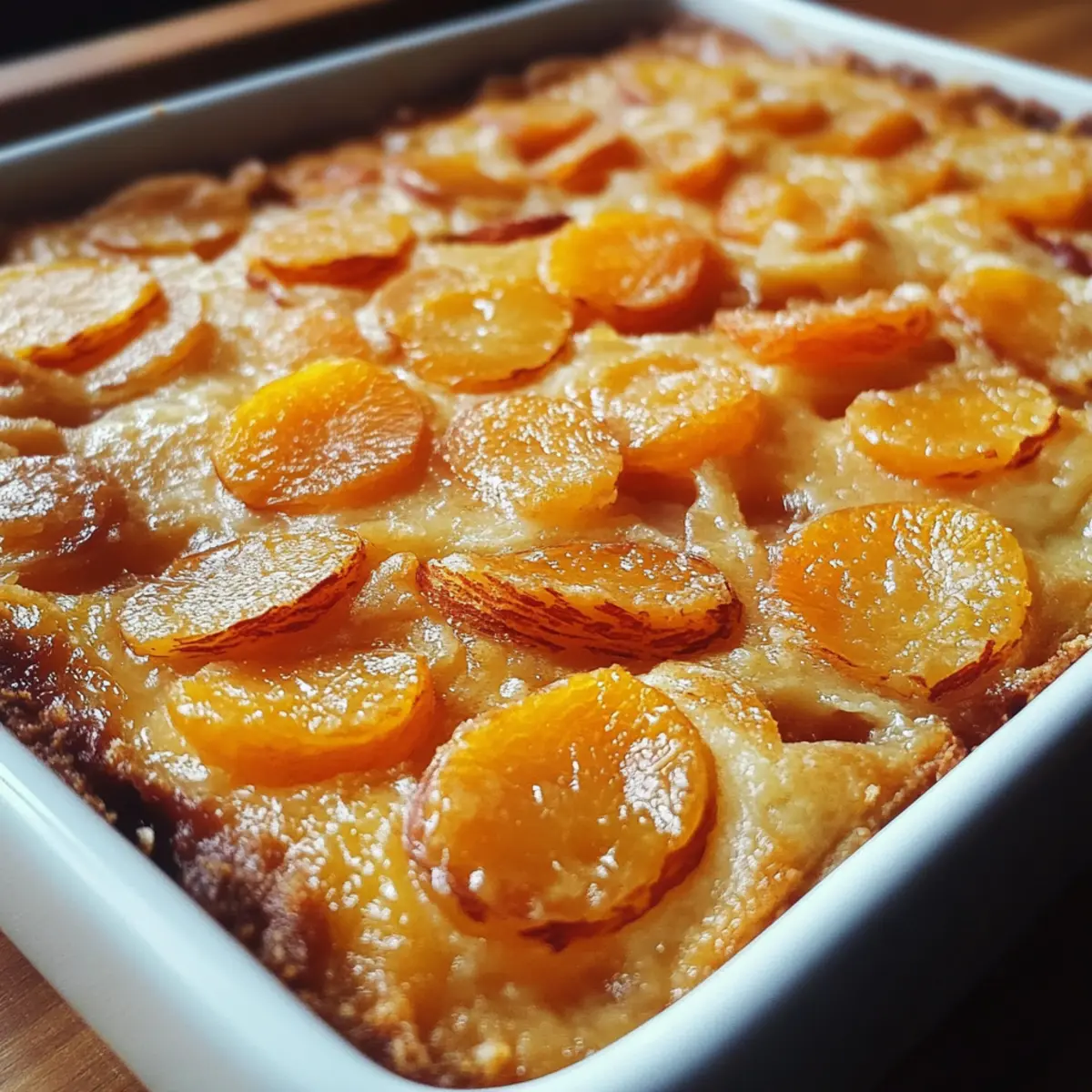 Baked Apricot Almond Dessert Recipe