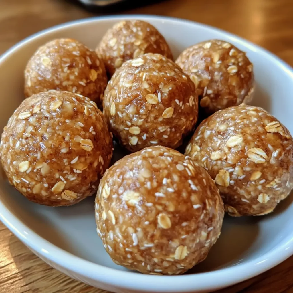 Peanut Butter Oat Energy Balls Recipe
