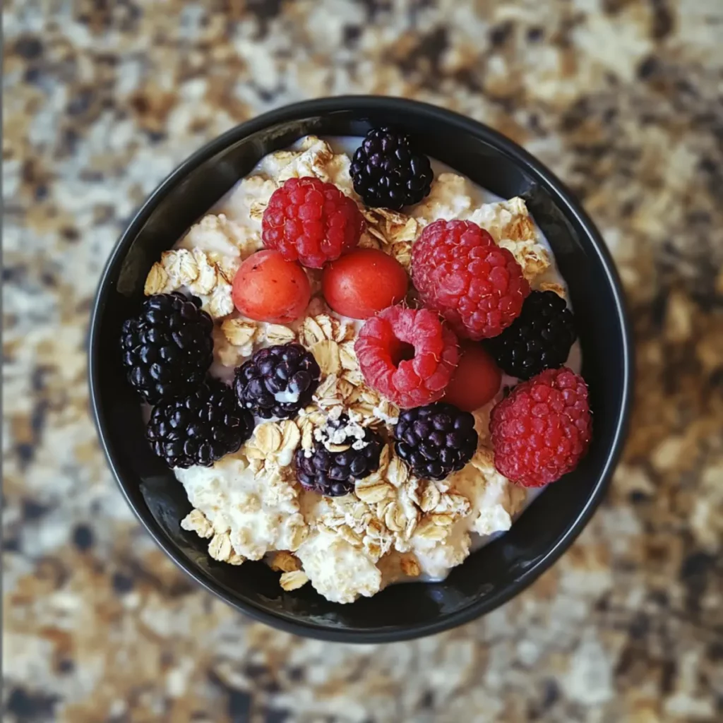 Overnight Oats with Berries Recipe