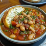 Crockpot Tomato Bean Stew