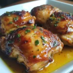 Oven-Baked Honey Mustard Chicken Thighs Recipe