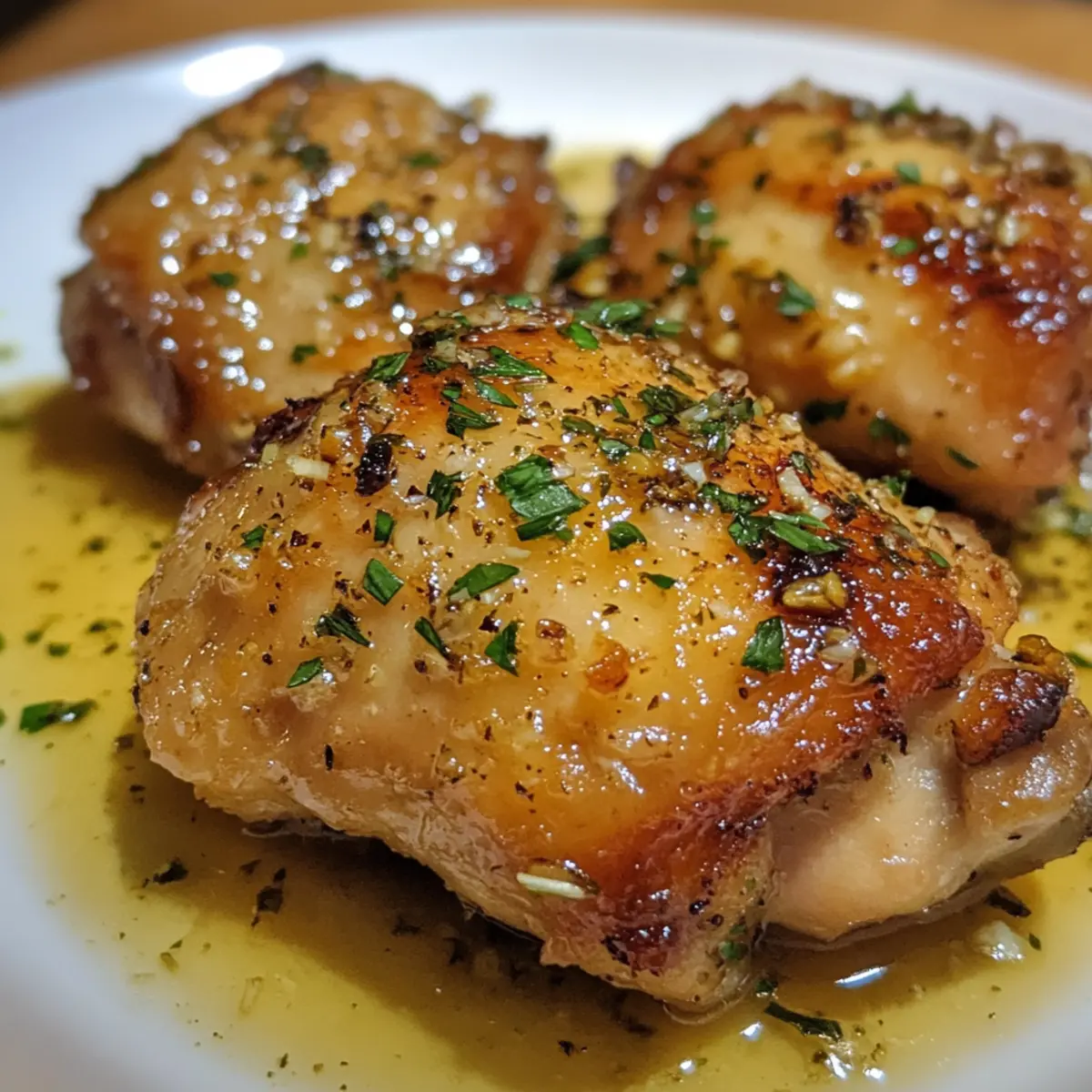 Lemon Garlic Chicken Thighs Recipe