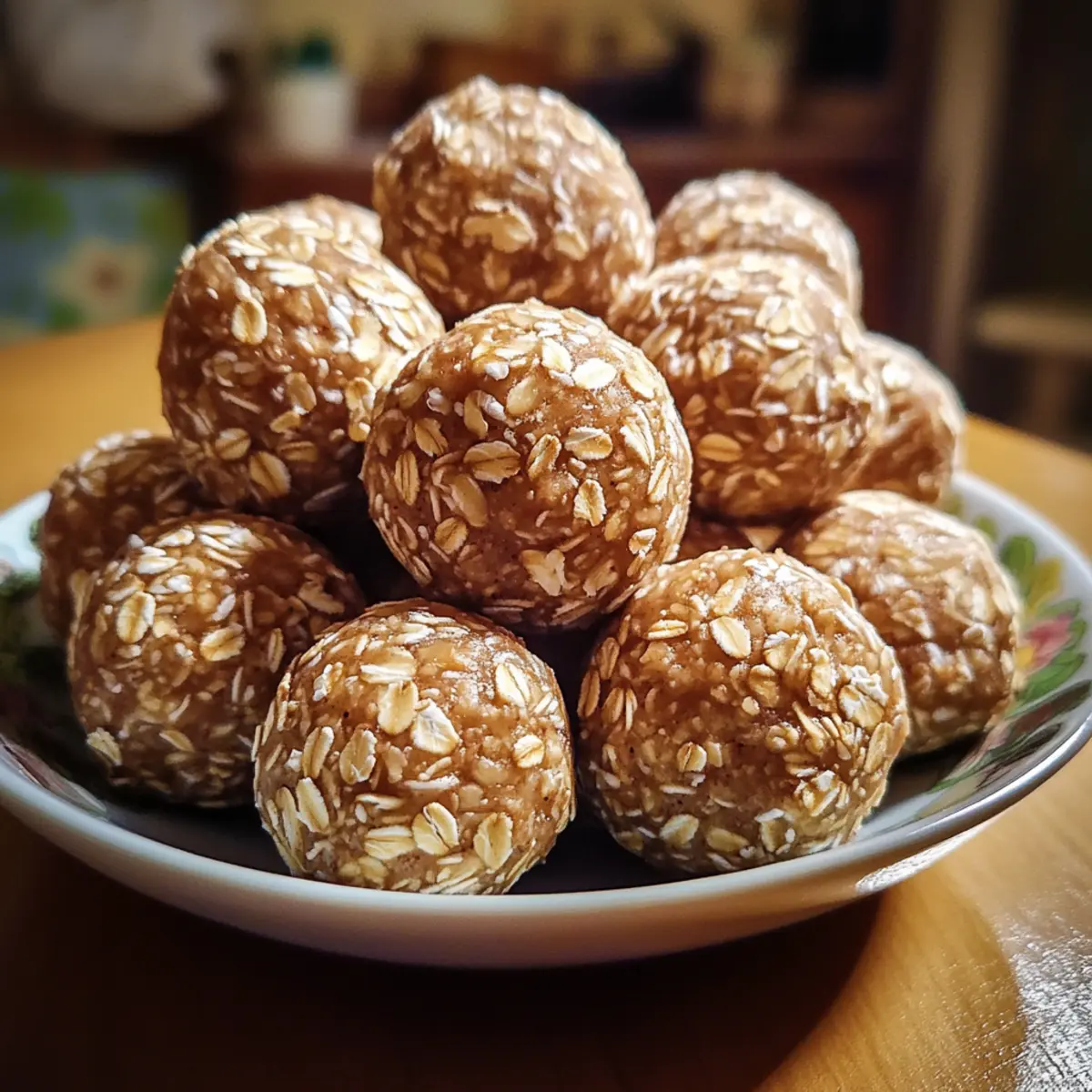 Spiced Apple Oat Energy Bites