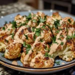 Roasted Cauliflower with Tahini Drizzle Recipe