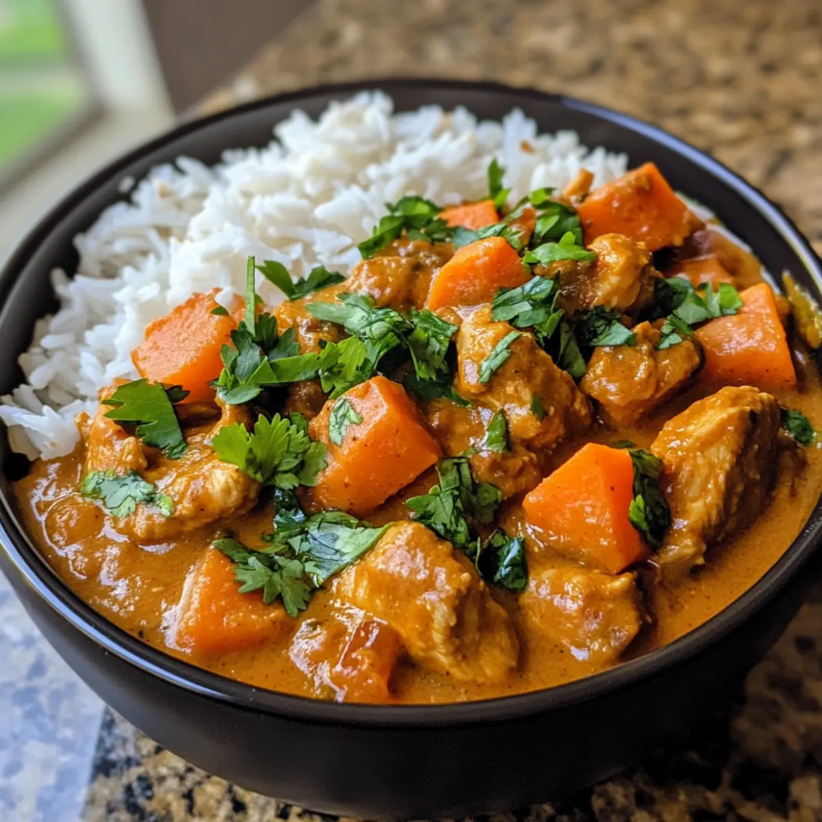 Crockpot Chicken Sweet Potato Curry Recipe