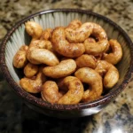 Maple Cinnamon Roasted Cashews