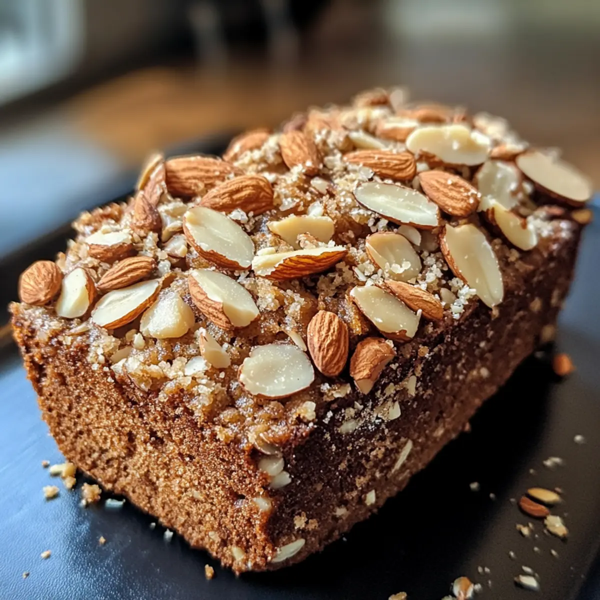 Almond Cardamom Breakfast Loaf