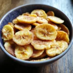 Baked Cinnamon Banana Chips Recipe