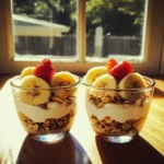 Soft Banana Yogurt Breakfast Cups Recipe