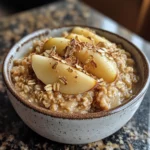 Baked Pear Maple Oatmeal Recipe