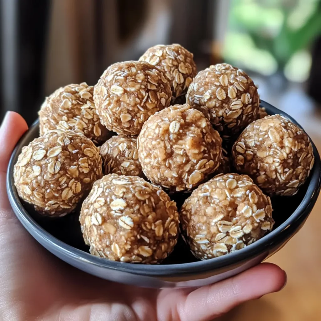 No-Bake Peanut Oat Bites Recipe