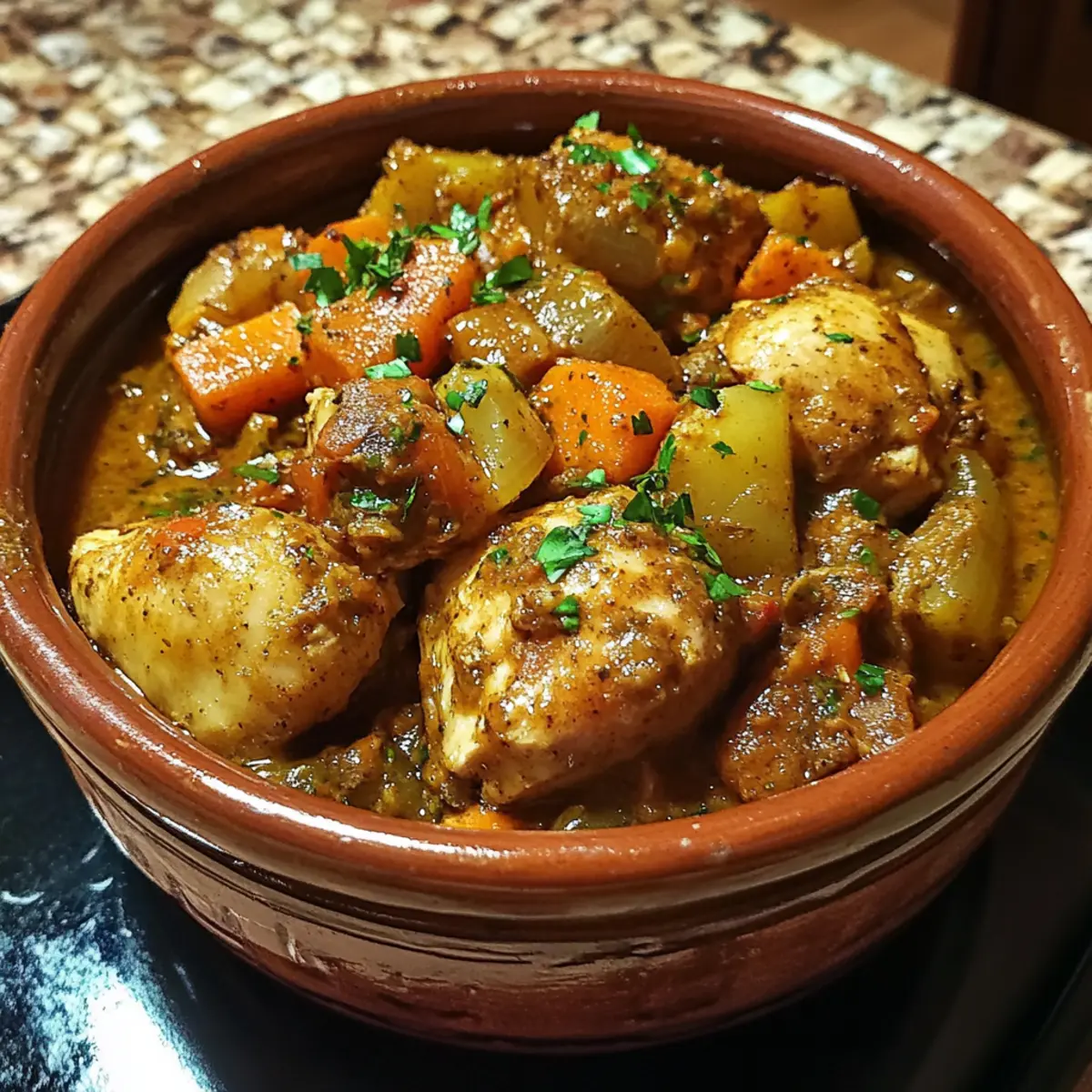 Slow Cooker Moroccan Chicken