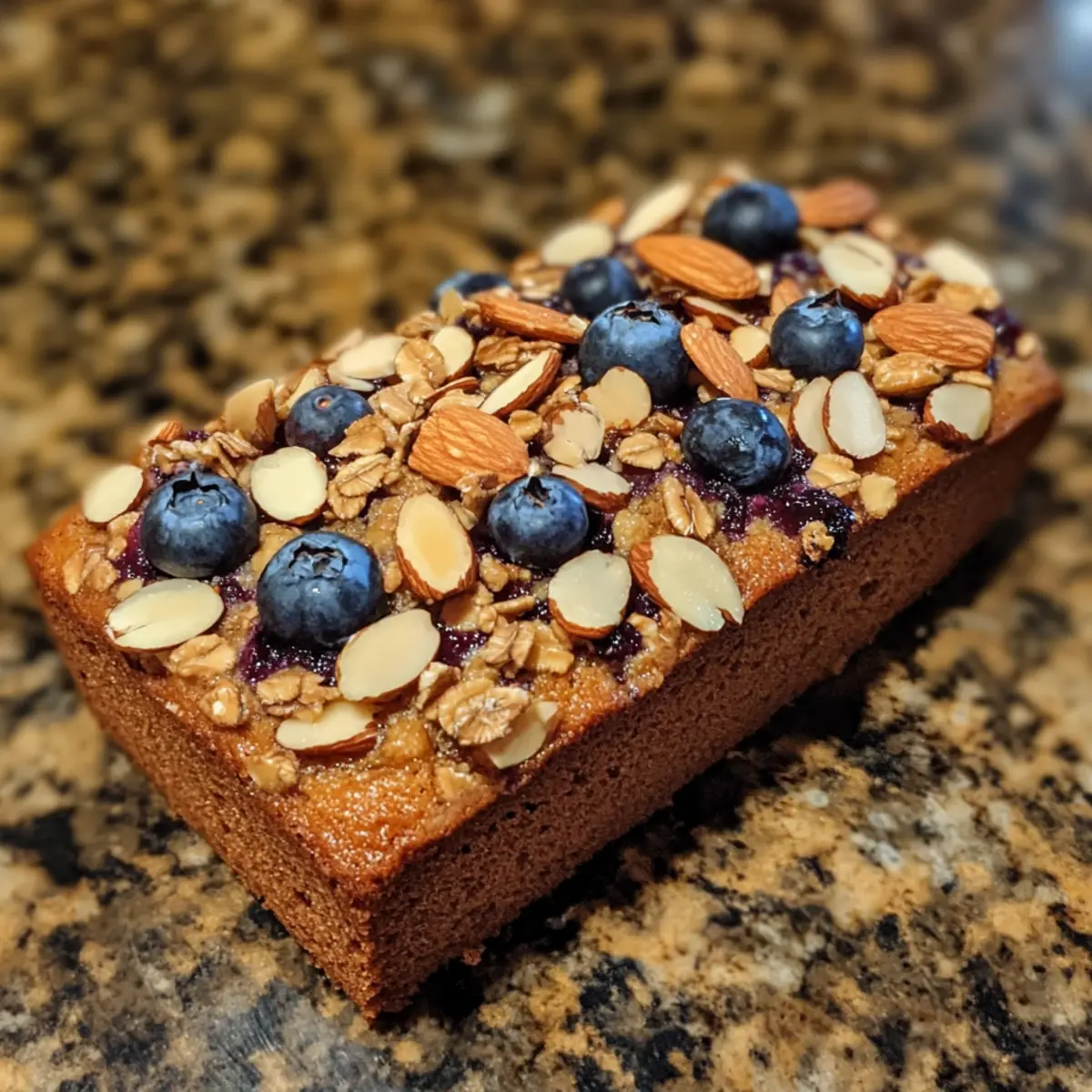 Blueberry Almond Breakfast Loaf