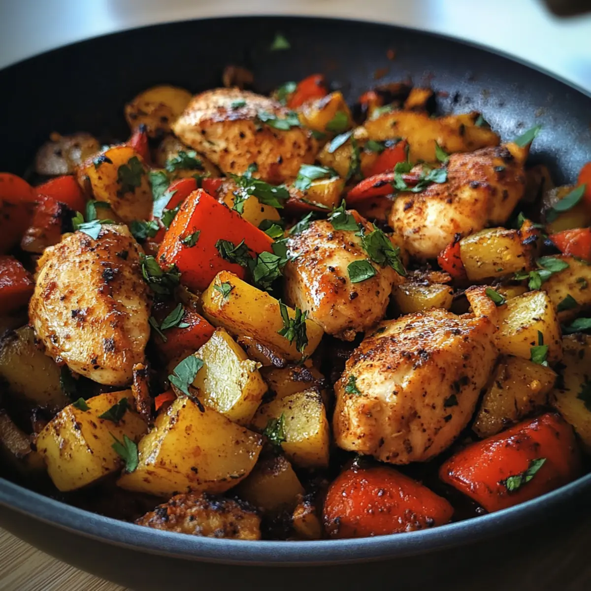 One-Pan Paprika Chicken & Vegetables