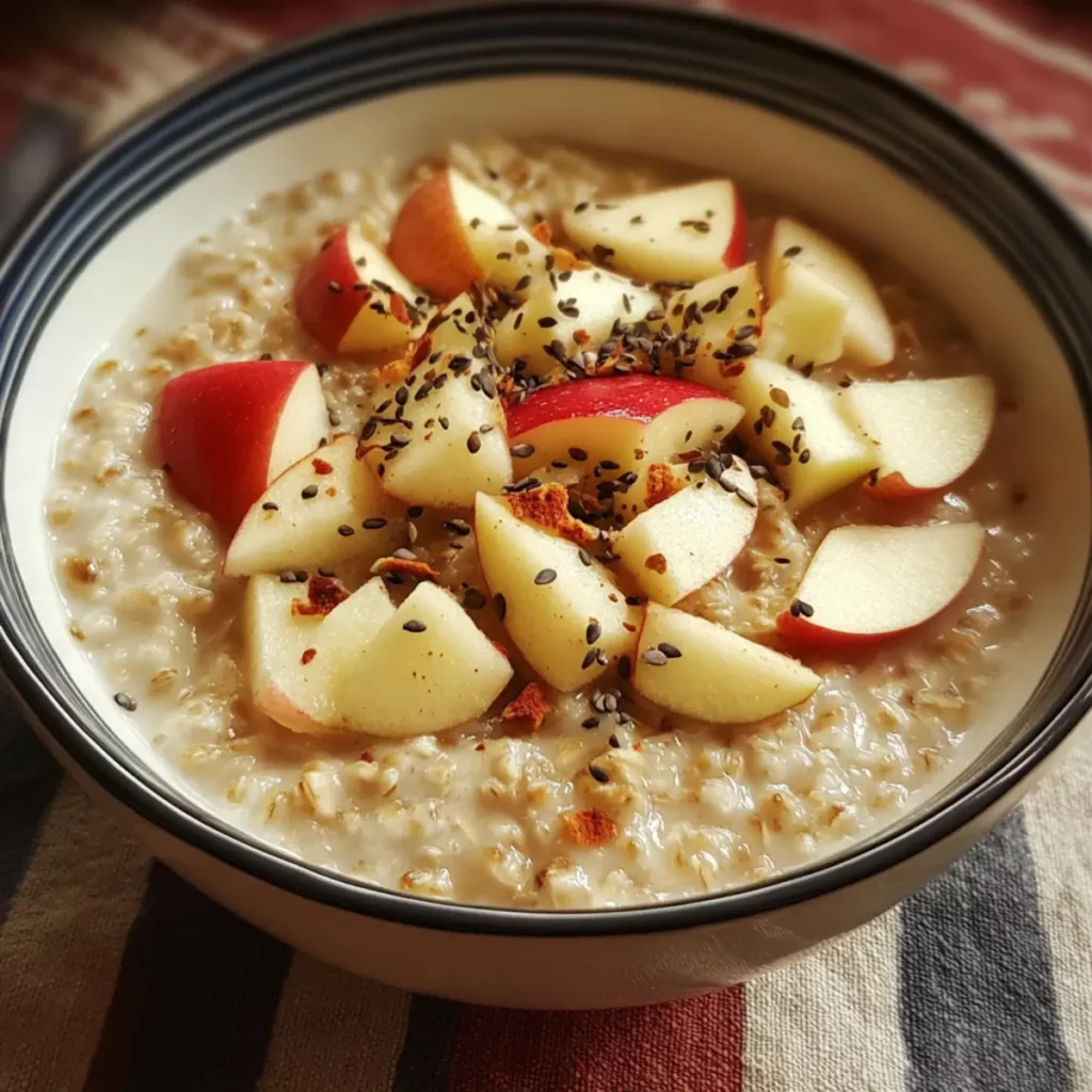 Oatmeal with Apple and Seeds Recipe